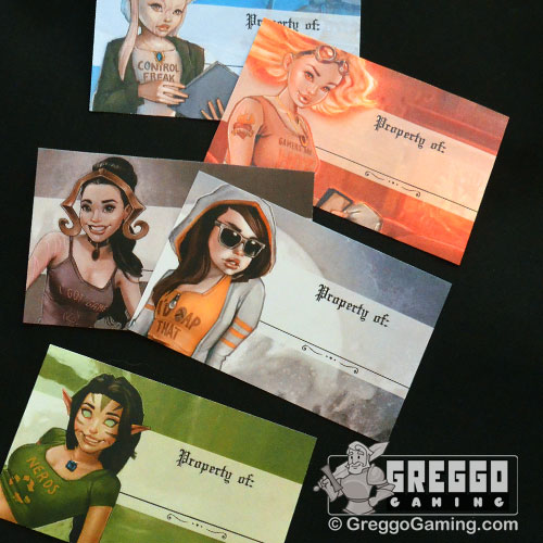 Product Photo of the Black Magic Gamer Girl Playmat