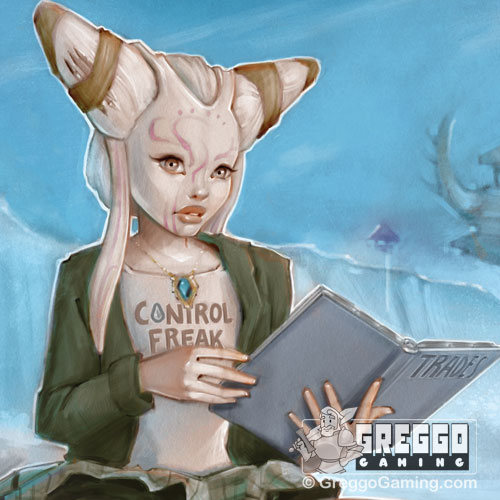 Product Photo of the Blue Magic Gamer Girl Playmat