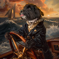 Example Image of a Custom Pet Portriat